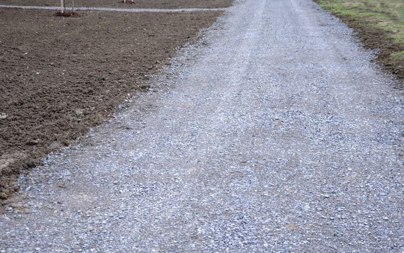 Graded Driveway Slope